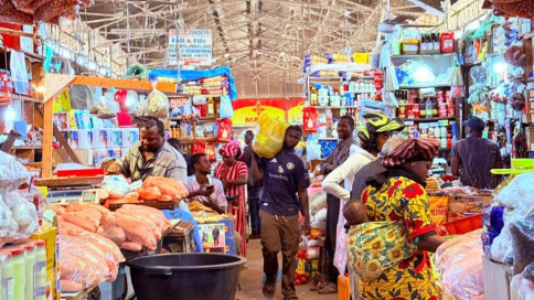 Marché Tilene, centro di Dakar