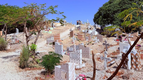 Cimitero misto sull'isola delle conchiglie di Joal-Fadiouth