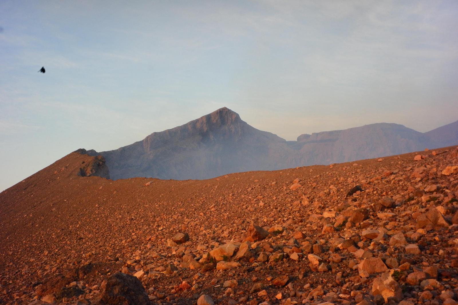 Ampia vista del cratere del vulcano Telica