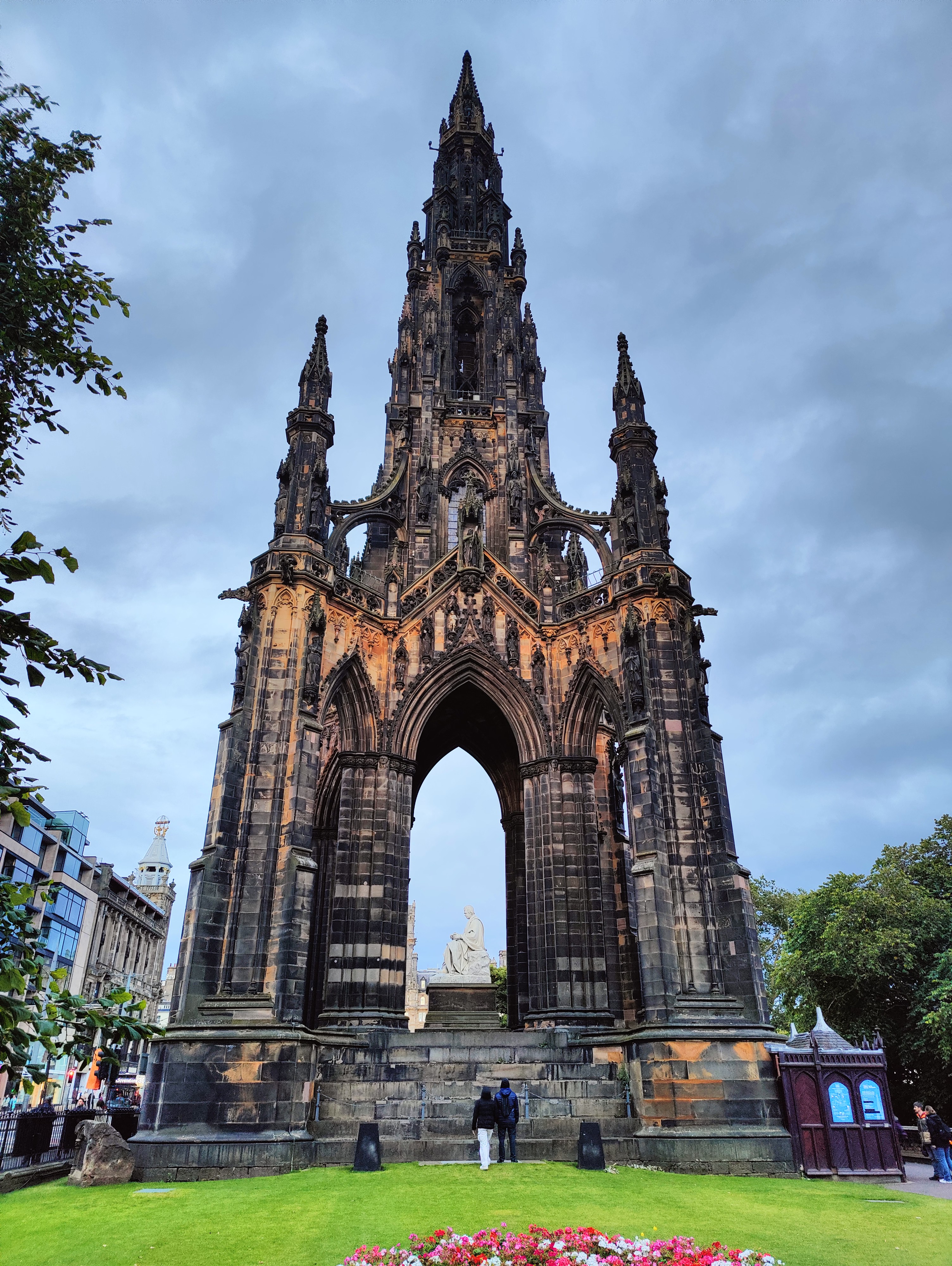 Celebre monumento nella città di Edimburgo